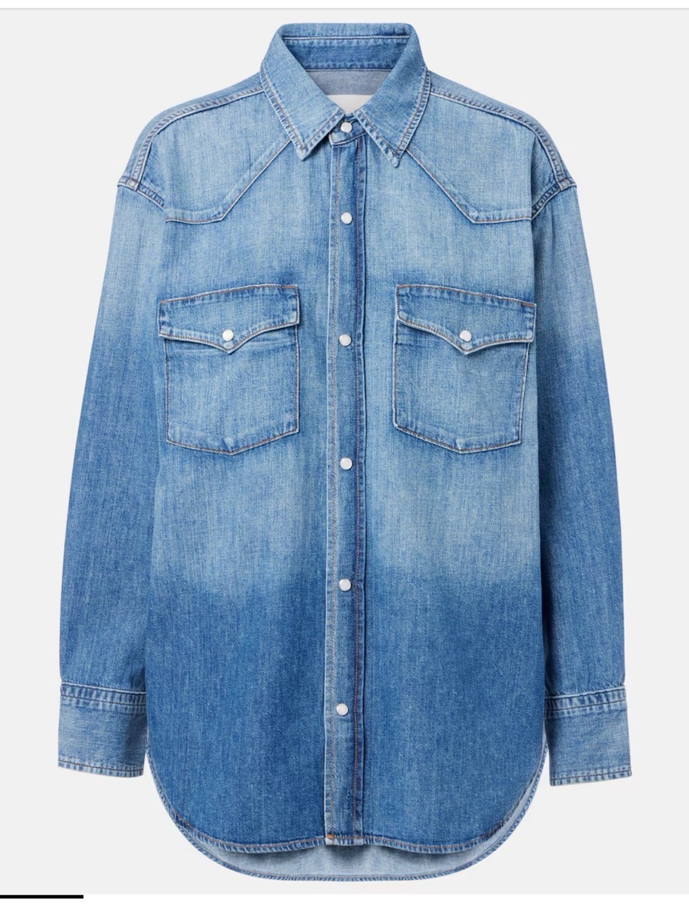 Citizens of Humanity Kayla denim shirt size small